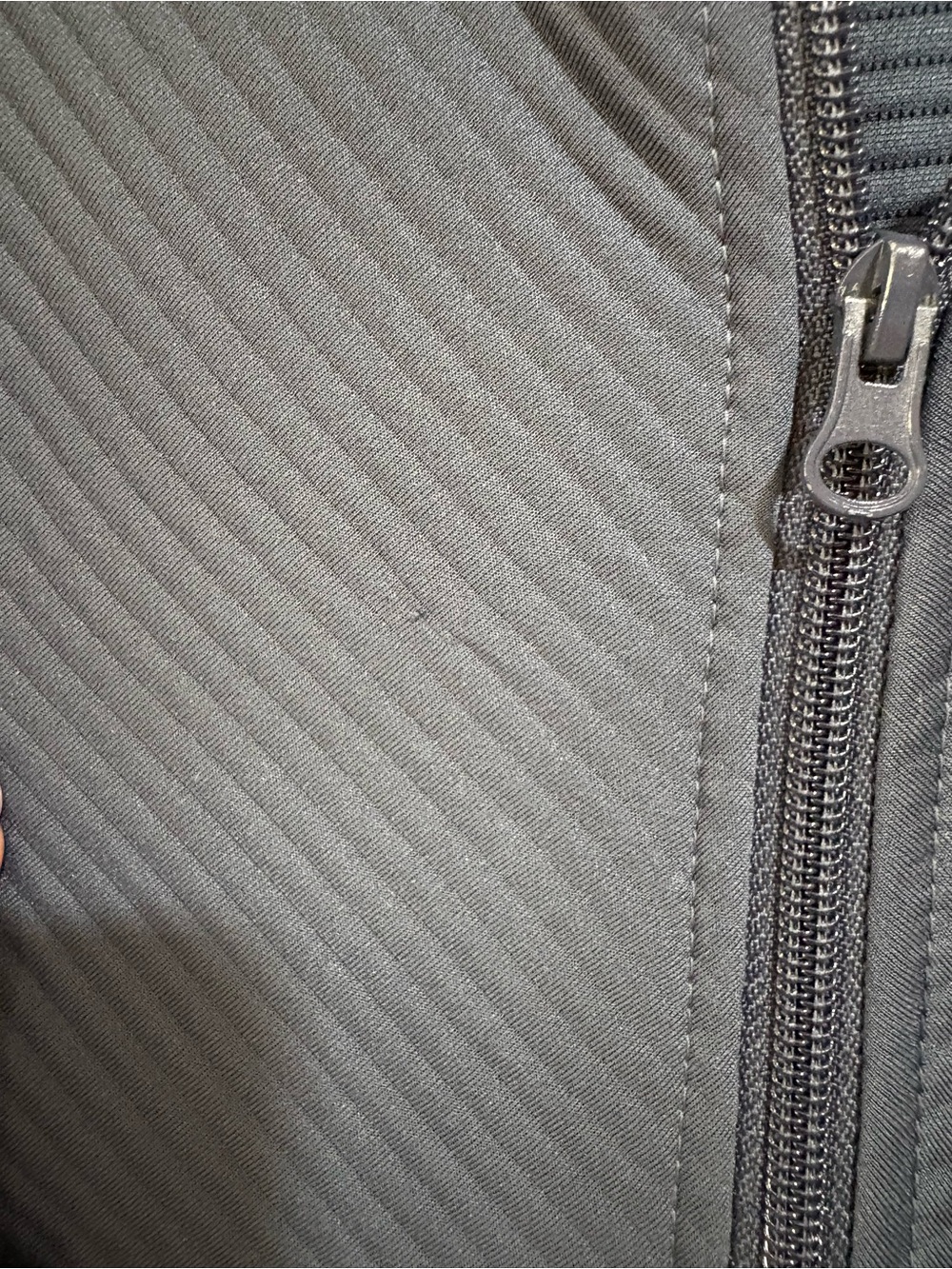 Brisas Ribbed Zip Front Jacket Blue Size Small - Picture 4 of 4